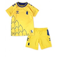 Everton Fotballklær Tredjedraktsett Barn 2022-23 Kortermet (+ korte bukser)